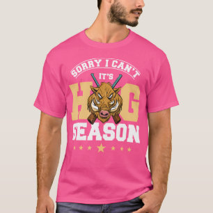 Hufjagd Schwein Hunter Jahreszeit T-Shirt