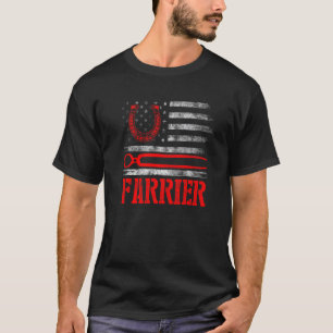 Hufschmied Hufeisen Hufbeschlag Hufpflege   2 T-Shirt