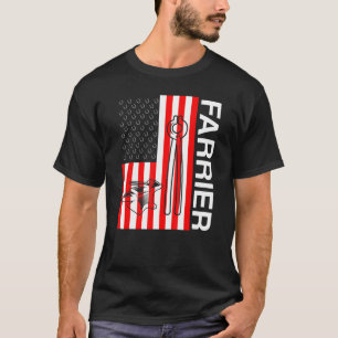 Hufschmied Hufeisen Hufbeschlag Hufschneiden 5 T-Shirt