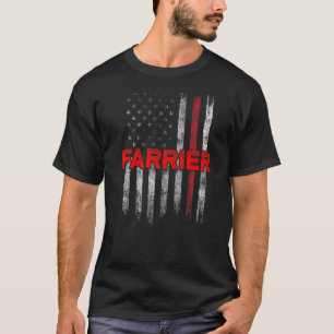 Hufschmied Hufeisen Hufpflege Pferdebeschlag     T-Shirt