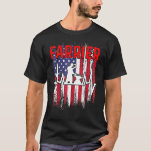 Hufschmied Hufeisen Hufschneiden Equine Beschlagen T-Shirt