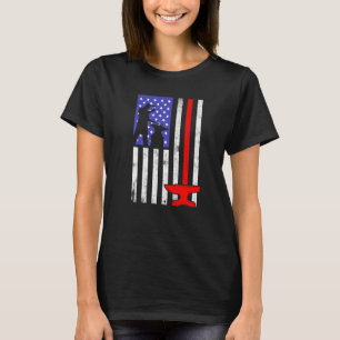 Hufschmied Hufeisen Hufschneiden Equine Beschlagen T-Shirt