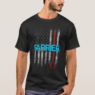 Hufschmied Hufeisen Hufschneiden Equine Beschlagen T-Shirt