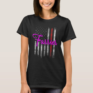 Hufschmied Hufeisen Hufschneiden Equine Beschlagen T-Shirt