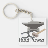 Hufschmied-Schlüsselanhänger Schlüsselanhänger (Vorderseite)