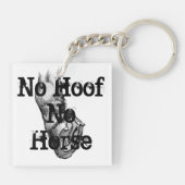 Hufschmied-Schlüsselanhänger Schlüsselanhänger (Rückseite)