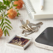 Hufschmied - schöne PferdeFoto-Huf-Ordnung Schlüsselanhänger (Seite)