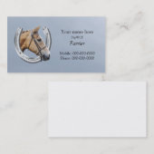 Hufschmied-Visitenkarte Visitenkarte (Vorne/Hinten)