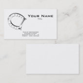 Hufschmied-Visitenkarten Visitenkarte (Vorne/Hinten)