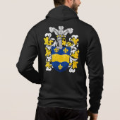 Hüft Wappen Männerhoodie Hoodie (Rückseite)