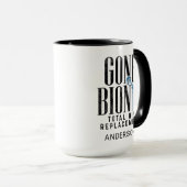 Hüftersatz-Feier Bald Wieder Gesund Tasse (VorderseiteRechts)