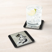 Hüftkatze Getränkeuntersetzer (Rechte Seite)