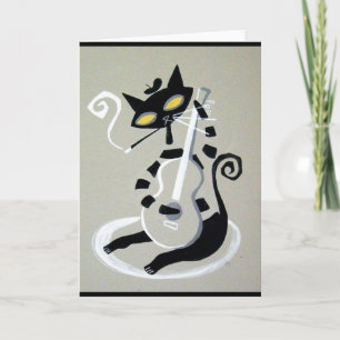 Hüftkatze Karte
