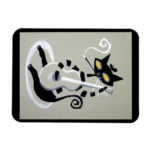 Hüftkatze Magnet (Horizontal)