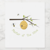 Hüftmeister Weinetikett (Einzelnes Label)