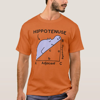 Hüftotenuse Retro T-Shirt