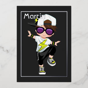 Hüftpfropfen Kindergeburtstag Einladung