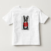 Hug a Frenchie Kleinkind T-shirt (Vorderseite)