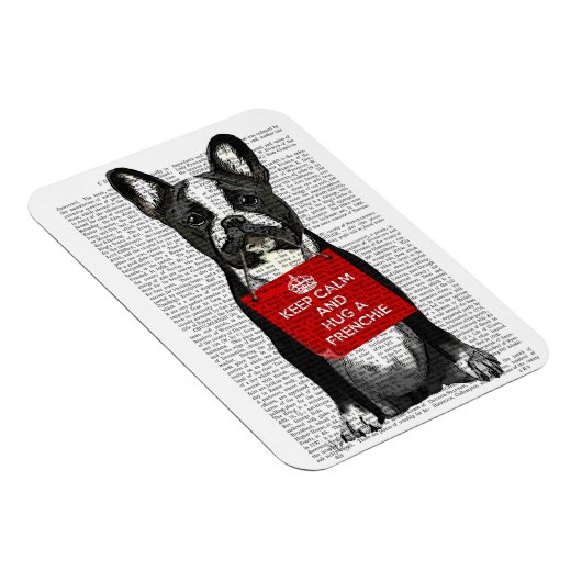 Hug a Frenchie Magnet (Rechte Seite)