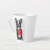 Hug a Frenchie Milchtasse (Linke Ecke)