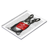 Hug a Frenchie Notizblock (Linke Seite)