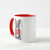 Hug a Frenchie Tasse (Vorderseite Links)