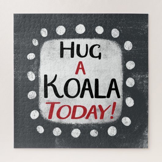 Hug A Koala Heute Jigsaw Puzzle (Vertikal)