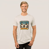 Hug-A-Mole (Fictional) Tri-Blend Shirt (Vorderseite voll)