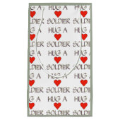 Hug a Soldier Kleine Geschenktüte (Vorderseite)