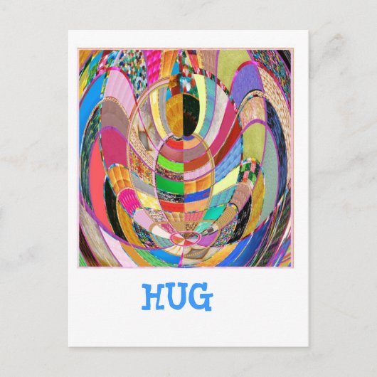 HUG - an artistic presentation Postkarte (Vorderseite)