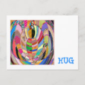 HUG - an artistic presentation Postkarte (Vorderseite)