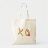 Hug and Kiss Lips XO Women's Tote Bag Tragetasche (Vorne)