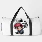 Hug At Your Own Risk Duffle Bag (Rückseite)