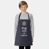 Hug behielt uns warm schürze (Getragen)