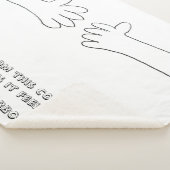 Hug Blanket - mein BBO Sherpadecke (3/4)