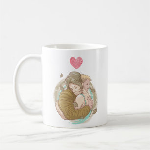 Hug Couple Simple Kaffeetasse