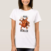 'Hug Dealer' Funny Octopus von Ernst Haeckel White T-Shirt (Vorderseite)