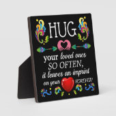 HUG Deine Liebsten Fotoplatte (Vorderseite)