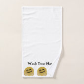 Hug Emoji Handtuch-Set Badhandtuch Set (Handtuch)