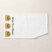 Hug Emoji Handtuch-Set Badhandtuch Set (Handtuch)
