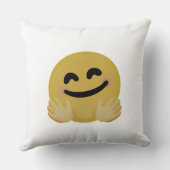 "Hug Emoji" Kissen (Rückseite)