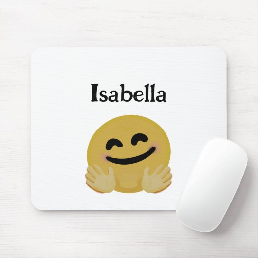 "Hug Emoji" Personalisiert Mousepad (Mit Mouse)