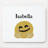 "Hug Emoji" Personalisiert Mousepad (Vorne)