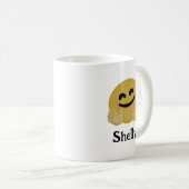 Hug Emoji Personalisierte Mug Kaffeetasse (VorderseiteRechts)