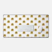 "Hug Emoji" Schreibtischunterlage (Tastatur & Maus)