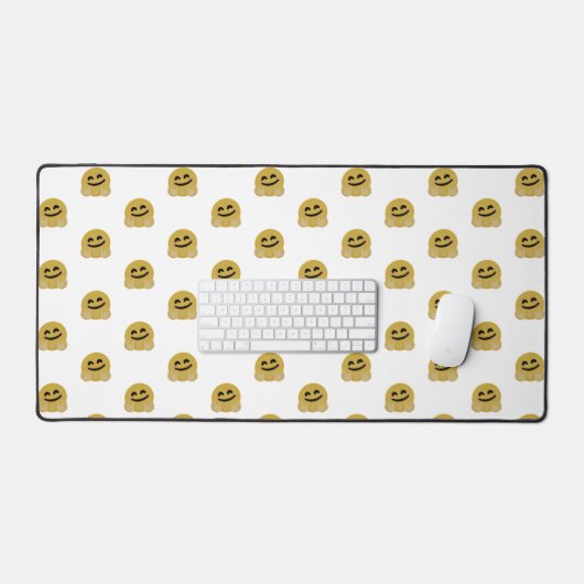 "Hug Emoji" Schreibtischunterlage (Tastatur & Maus)