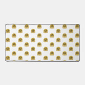 "Hug Emoji" Schreibtischunterlage (Vorderseite)