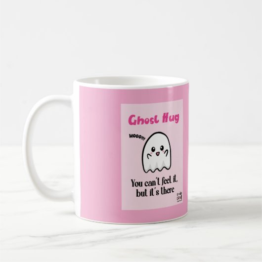 Hug für einen Freund Becher Kaffeetasse (Links)