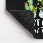 Hug Just Kidding Dont Touch Me Funny Cactus Christ Mousepad (Ecke)