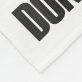 Hug, Just Kidding Funny Saying, Do Not Touch Me  Fleecedecke (Ecke)